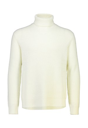 Stickad tröja - off-white