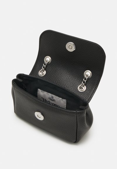 Vivienne Westwood SMALL PURSE CHAIN - Geantă crossbody - black