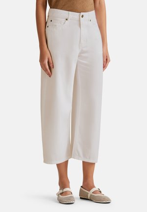Relaxed fit jeans - white