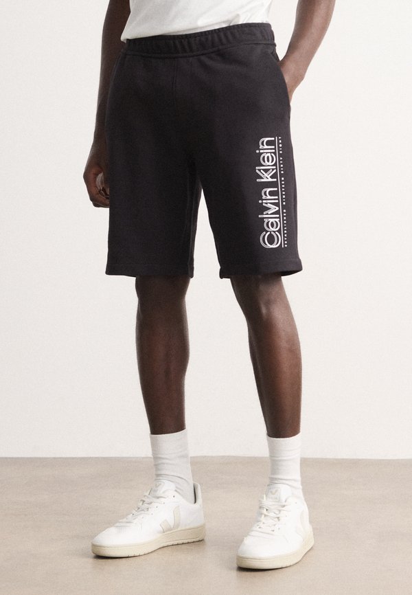 DOUBLE LOGO - Tracksuit bottoms