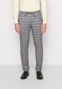 Selected Homme Tygbyxor - mottled light grey