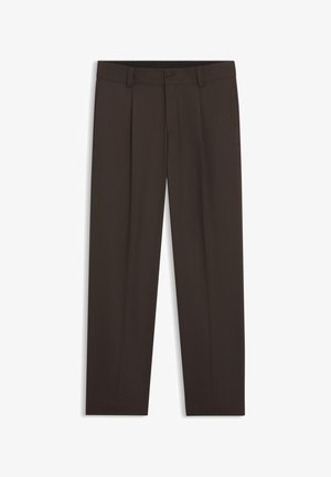 HUGO, FLIPS251X - Pantaloni eleganti - brown overflow
