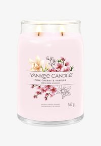 Yankee Candle SIGNATURE LARGE JAR PINK CHERRY VANILLA - Świeca zapachowa