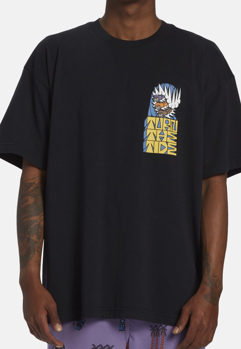 Billabong DJ JAVIER PARTY WAVE  - T-shirts print - blk