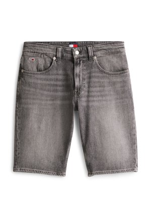 Tommy Jeans, RONNIE - Denim shorts - denim black