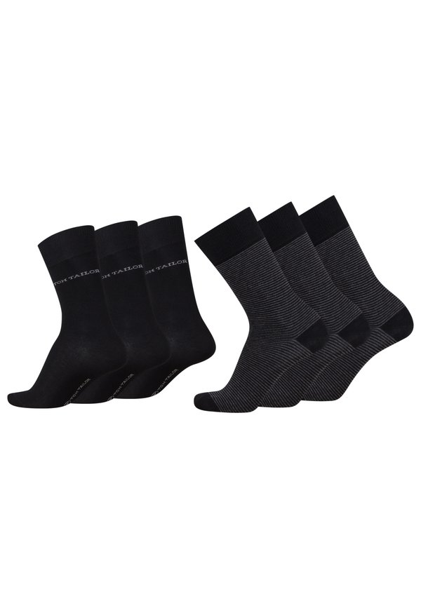 STRIPE 6 PAAR FÜR ALLTAG UND FREIZEIT - Socken