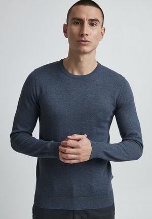 11 Project PRMELVIN - Strickpullover - ensign blue melange