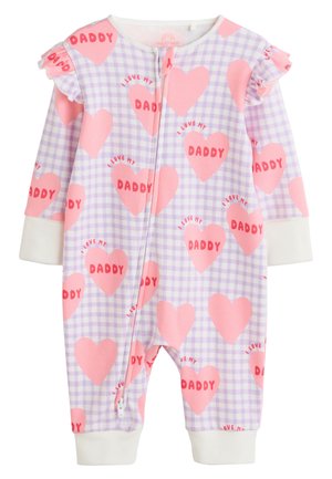 REGULAR FIT FAMILY TWO WAY ZIP - Pijamale - lilac purple