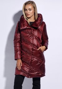 Wintermantel - dark red