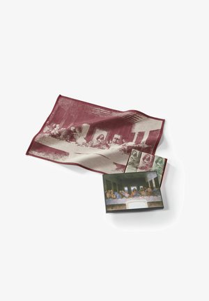LEONARDO DA VINCI - DAS LETZTE ABENDMAHL - Other accessories - moss green - merlot red - espresso brown