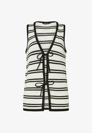 Long Tall Sally, STRIPE - Vest - ivory