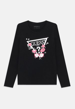 JUNIOR - Long sleeved top - jet black