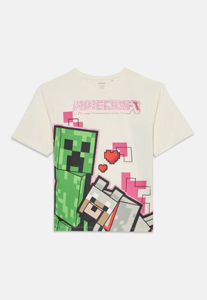 NKFJYRA MINECRAFT BOX - T-Shirt print - cloud dancer