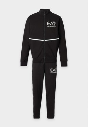 EA7 Emporio Armani, TRAIN VISIBILITY SET - Træningssæt - black/white