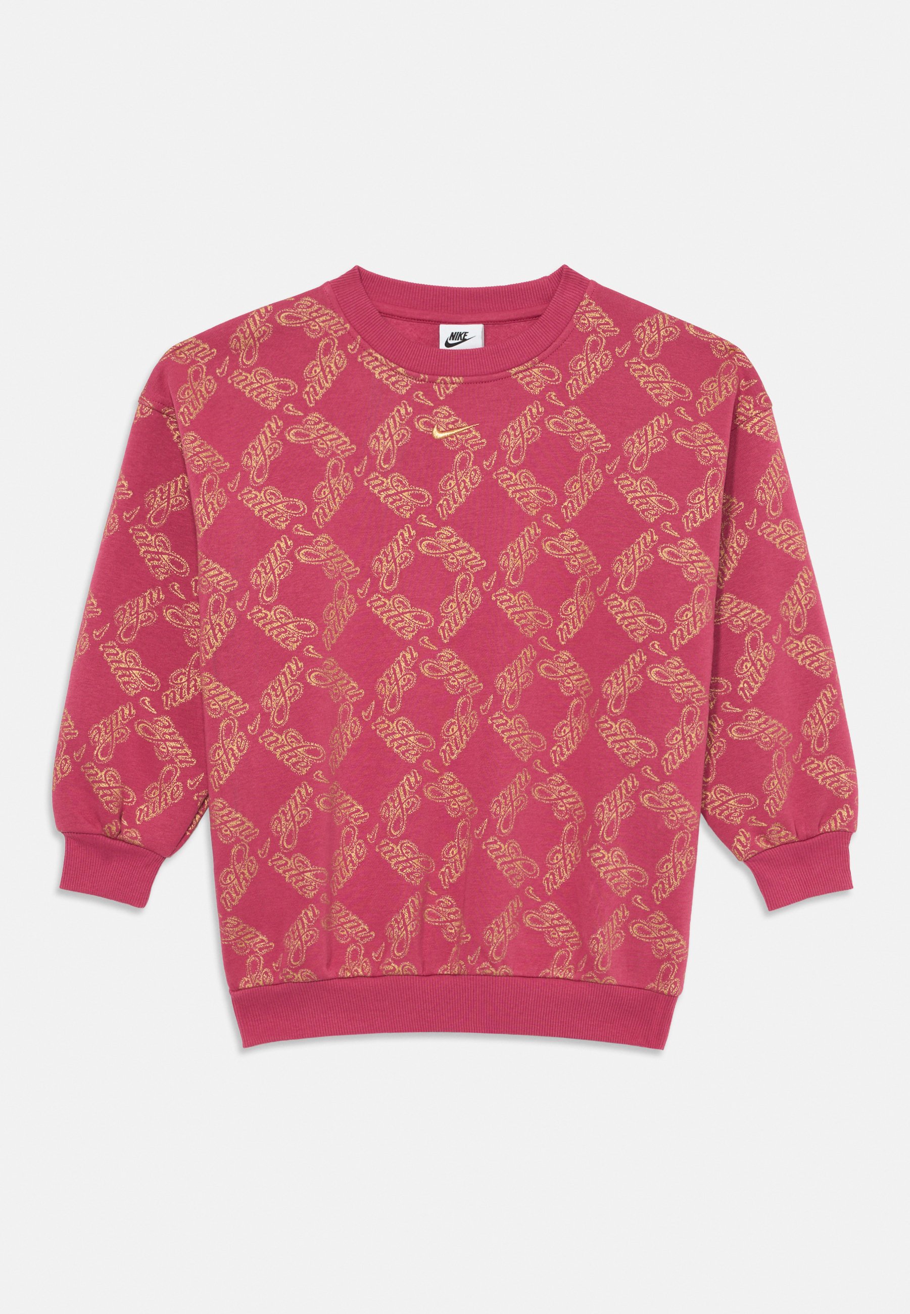 nike essential crew sweatshirt berry