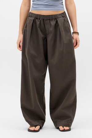 BOBBI PANT - Auduma bikses - brown