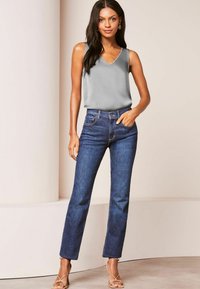 Lipsy V NECK REGULAR - Tops - grey