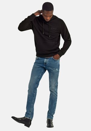 Felpa con cappuccio - nero