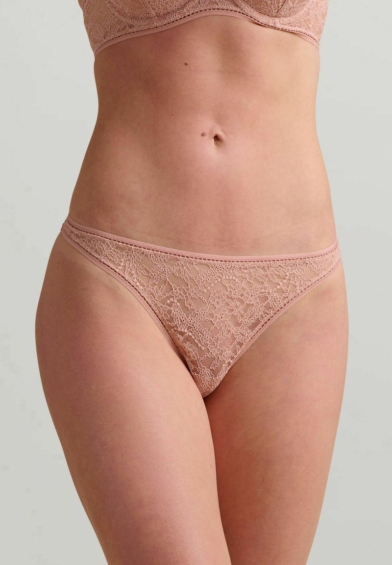 Wolford String - powder pink