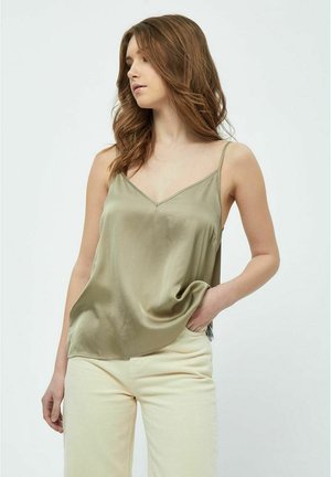 MIKAMIA TOP - Bluse - wood smoke