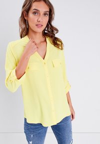 Cache Cache ÄRMEL 3/4 - Blus - jaune pastel