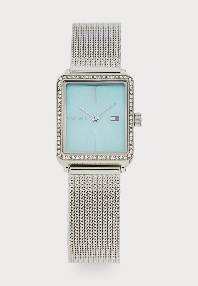 Tommy Hilfiger TEA - Klocka - silver-coloured/blue/silverfärgad ...