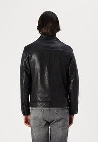 DRYKORN RIKKA - Casaco de couro - black