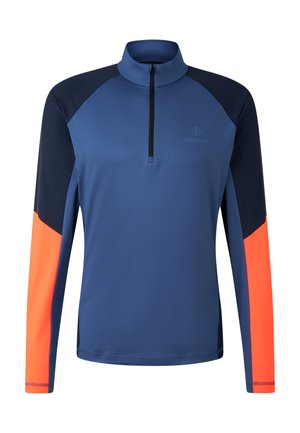 FIRST LAYER BERKAN - T-shirt à manches longues - blau neon-orange