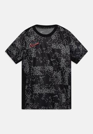 ACADEMY UNISEX - Sports T-shirt - iron grey/black