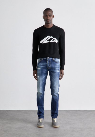 DSQUARED2 ICON REGULAR - Džíny Slim Fit - navy blue