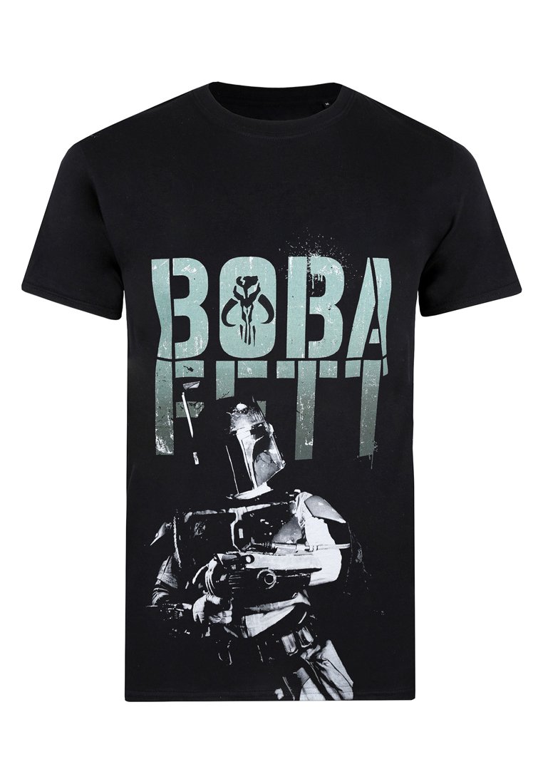 Star Wars T-shirt print zwart