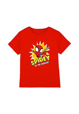 SPIDEY & HIS AMAZING FRIENDS SPIDEY TO THE RESCUE - Print T-shirt - red