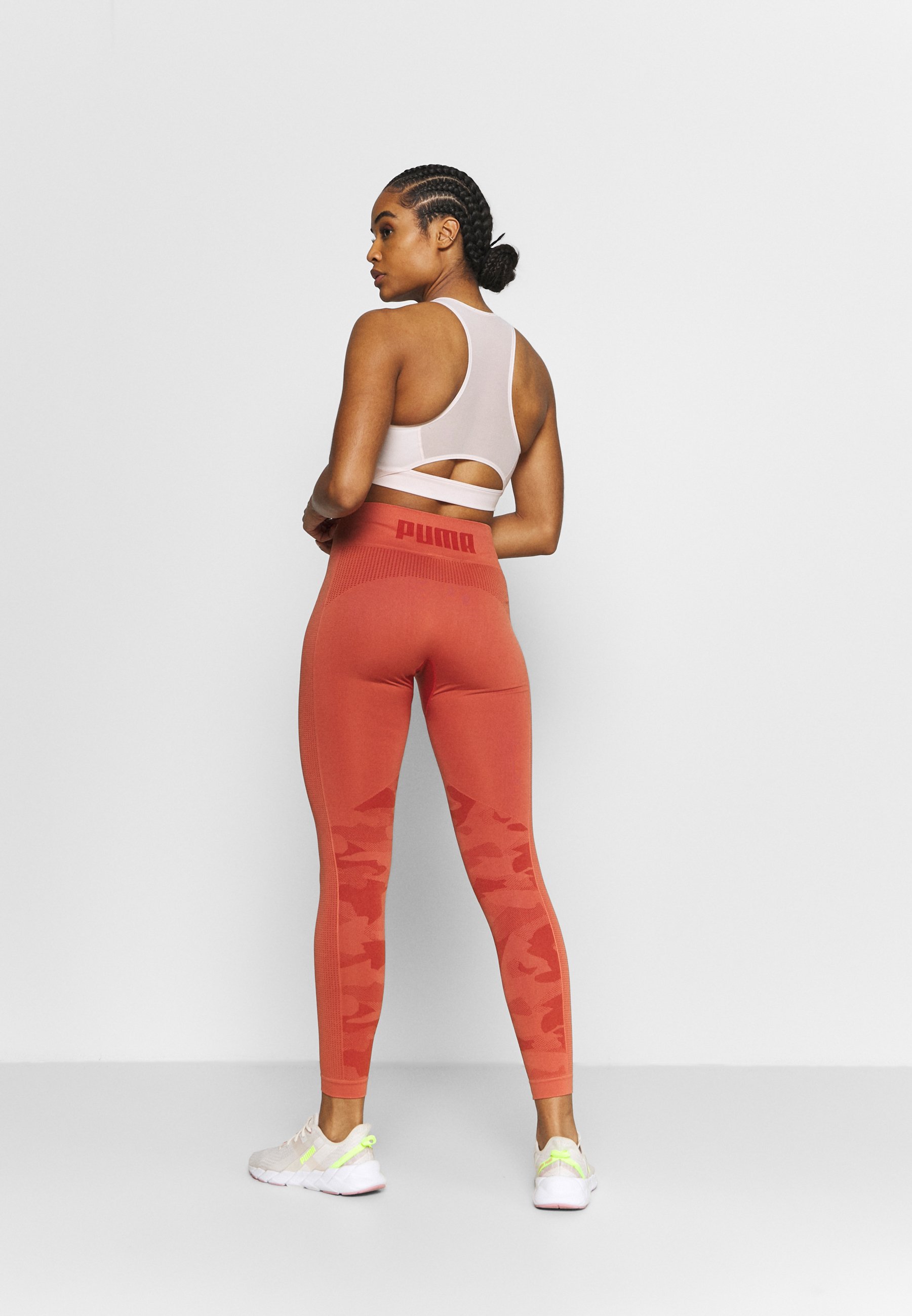 red puma leggings