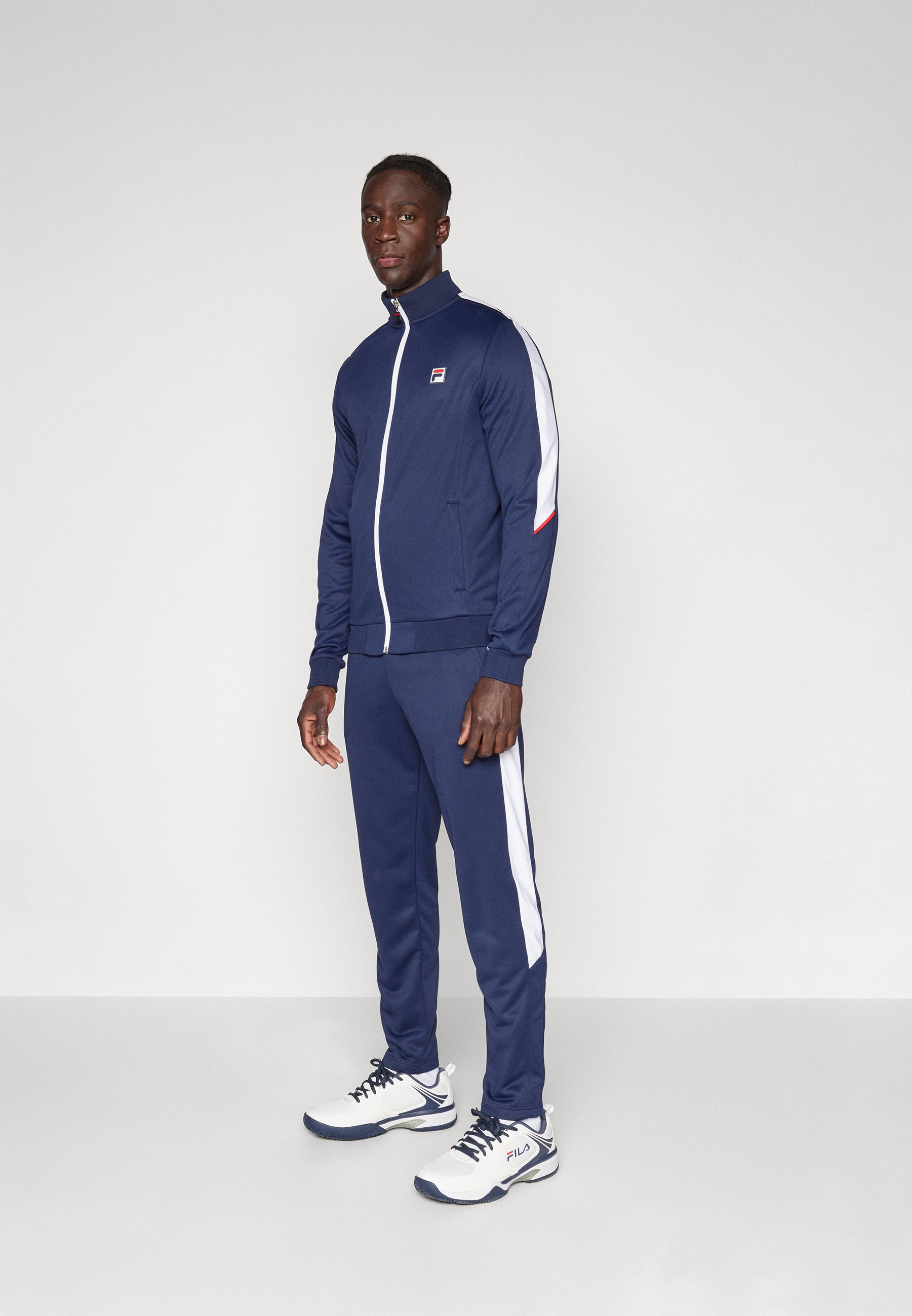 Fila TRACKSUIT MANUEL SET Survêtement navy/white/bleu marine - Main Image