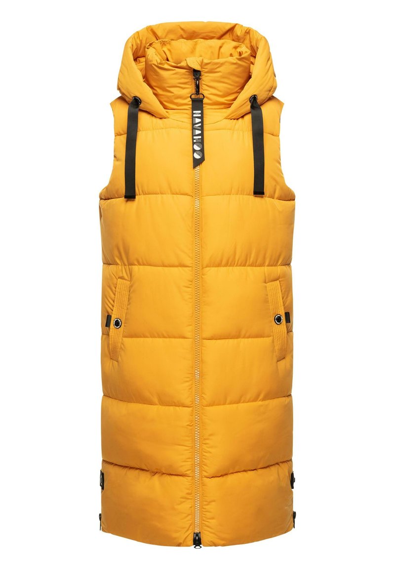 Navahoo SCHNUFFELCHEN - Bodywarmer - amber yellow