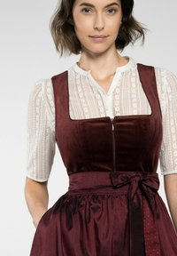 Spieth & Wensky ENRIETTA - Dirndl - dunkelrot