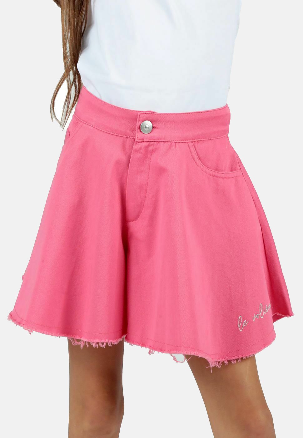 Le Voliere SHORT A FARFALLA - Shorts - rosa/fuxia - Zalando.it