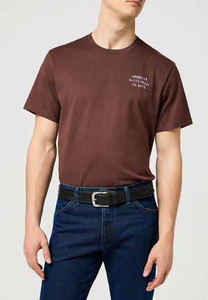 WESTERN STITCH - MULTIPLE FITS - Belt - black