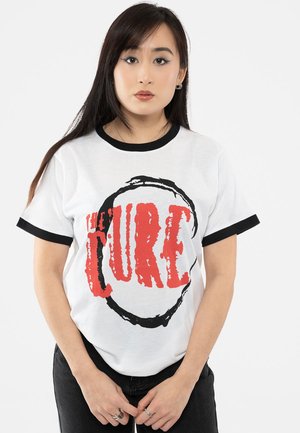 Paradiso Clothing THE CURE CIRCLE - Print T-shirt - white