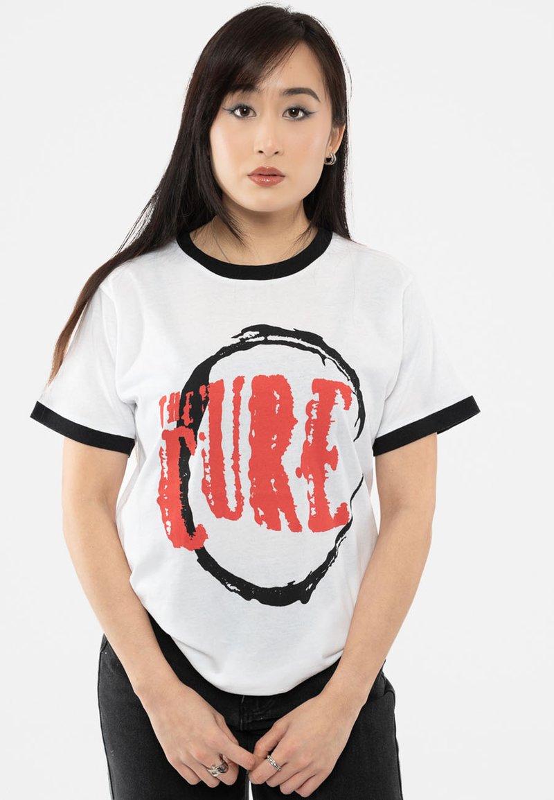 Paradiso Clothing THE CURE CIRCLE - Print T-shirt - white
