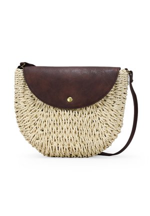 CON SOLAPA - Bandolera - beige