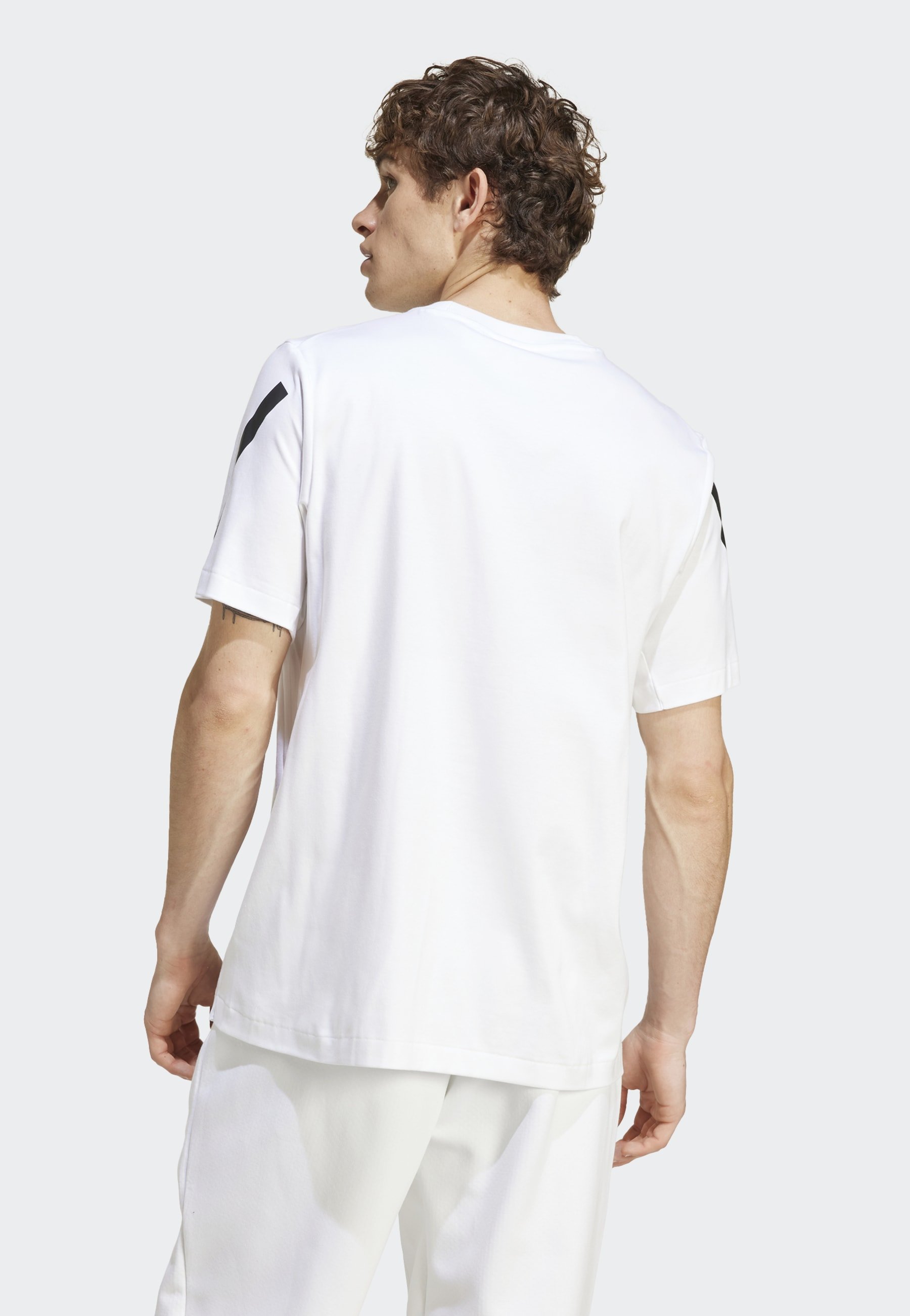 adidas Sportswear ADIDAS Z.N.E. - Print T-shirt - white - Zalando