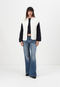 K-Way SALOIRE DIAMOND QUILTED  - Strukirani kaput - white gardenia