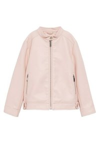 Mango Kids Giacca in similpelle - pink