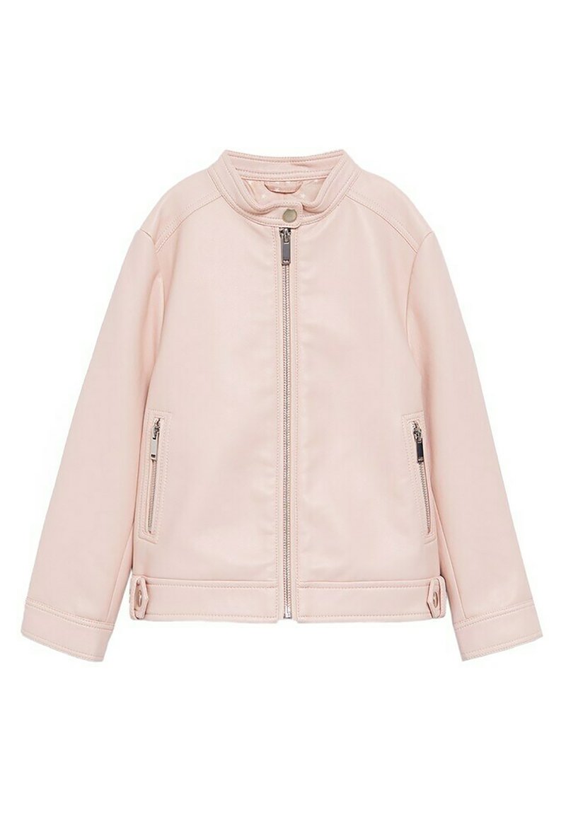 Mango Kids Giacca in similpelle - pink