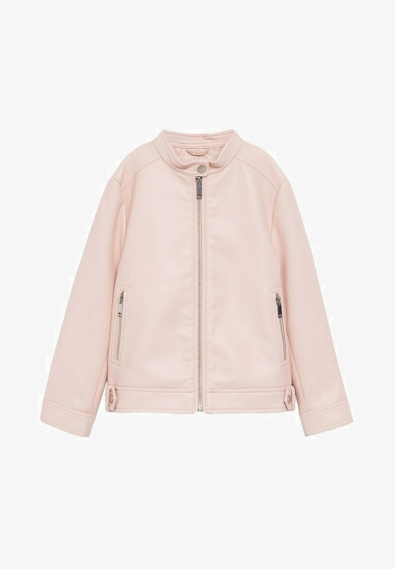 Mango Kids Giacca in similpelle - pink