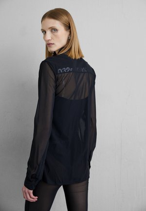 032c CLOUDLAYER EVENING - Užsagstoma palaidinė - black