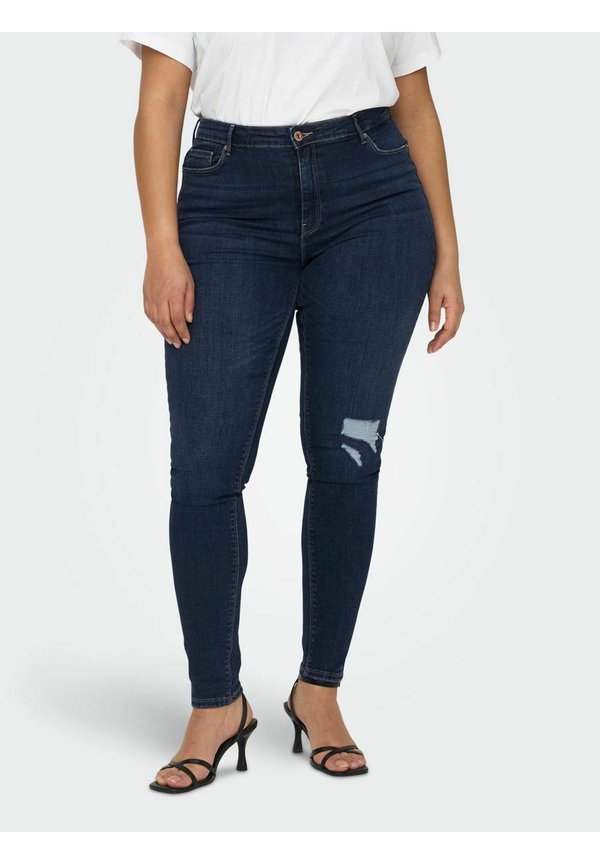 CURVY CARLAOLA LIFE - Jeans Skinny Fit