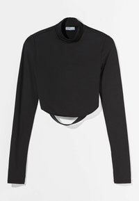 Bershka Blus - black