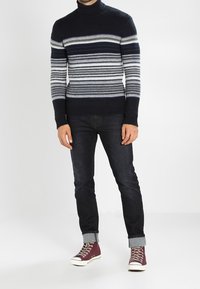 United Colors of Benetton Stickad tröja - black